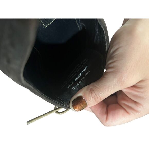 Gordon Rush Gray Suede Concord Wing Tip Business Casual Lace Up Sneaker Size 12 - Picture 10 of 10